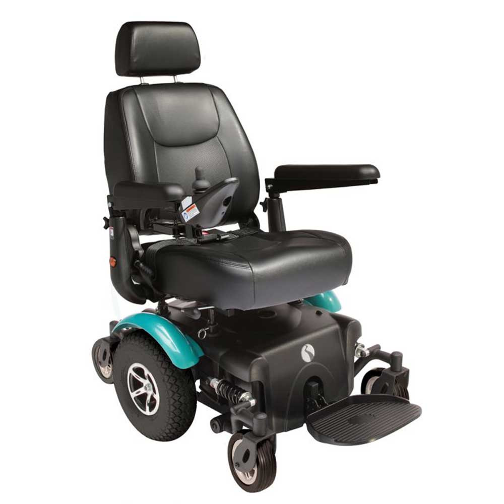 Rascal P327 XL Heavy Duty 4mph Powerchair Blue