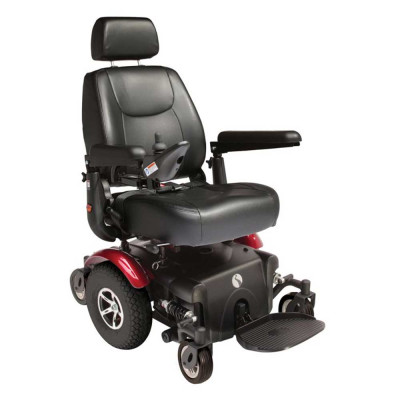 Rascal P327 XL Heavy Duty 4mph Powerchair Red