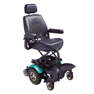 Rascal P327 XL Seat Lift Powerchair Blue