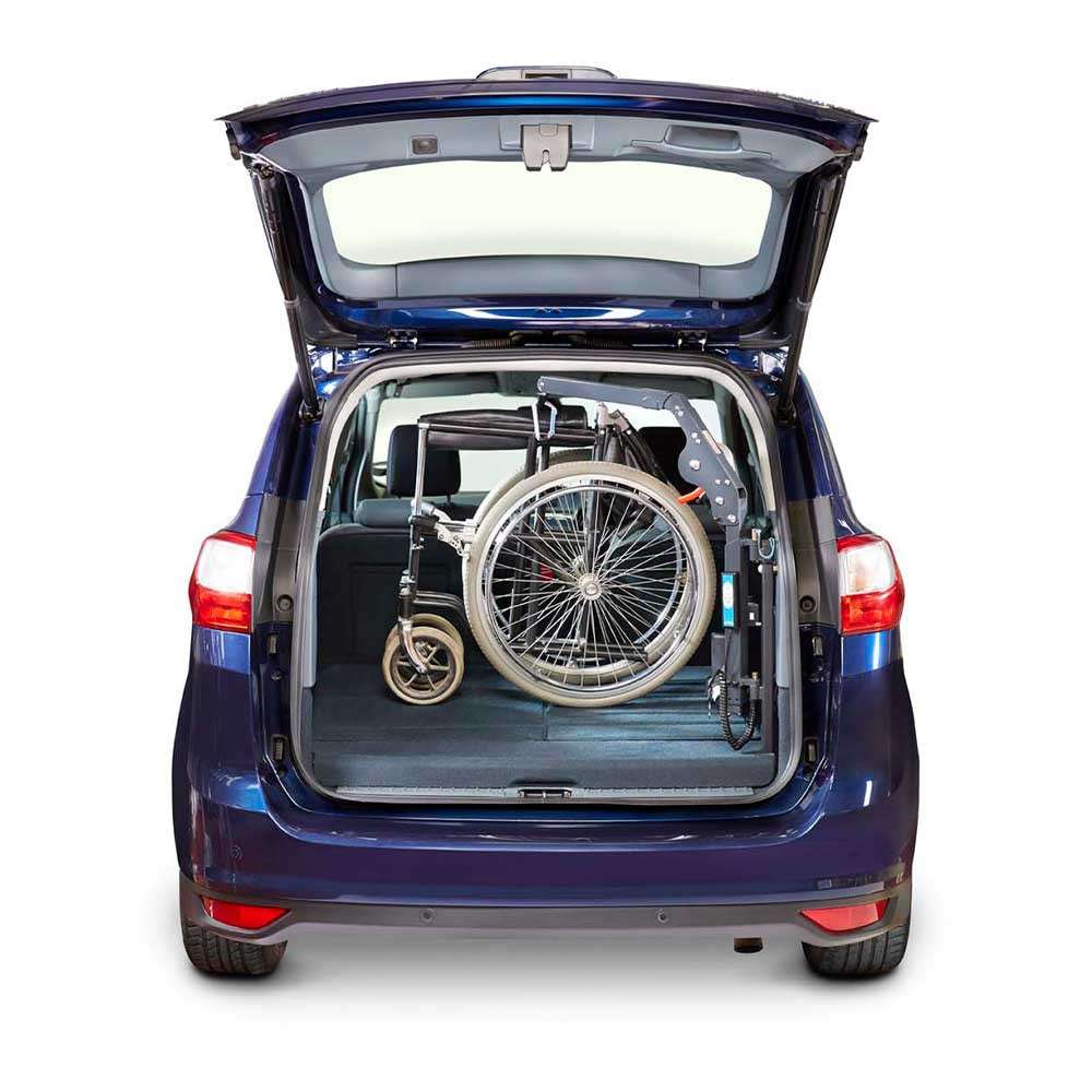 Autochair Car Boot Hoist Smart Lifter LM Wheelchair In a Car Boot