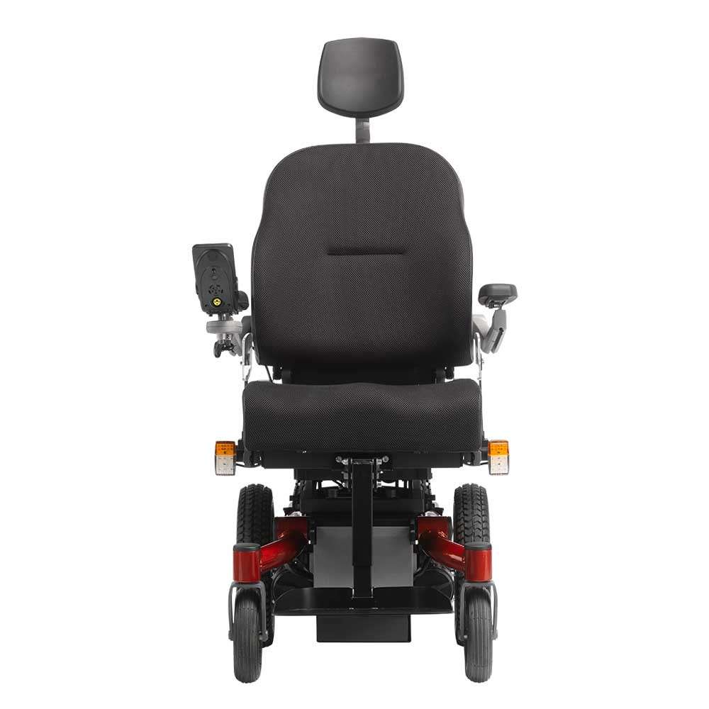 Dietz SANGO Slimline Compact Powerchair Red Front