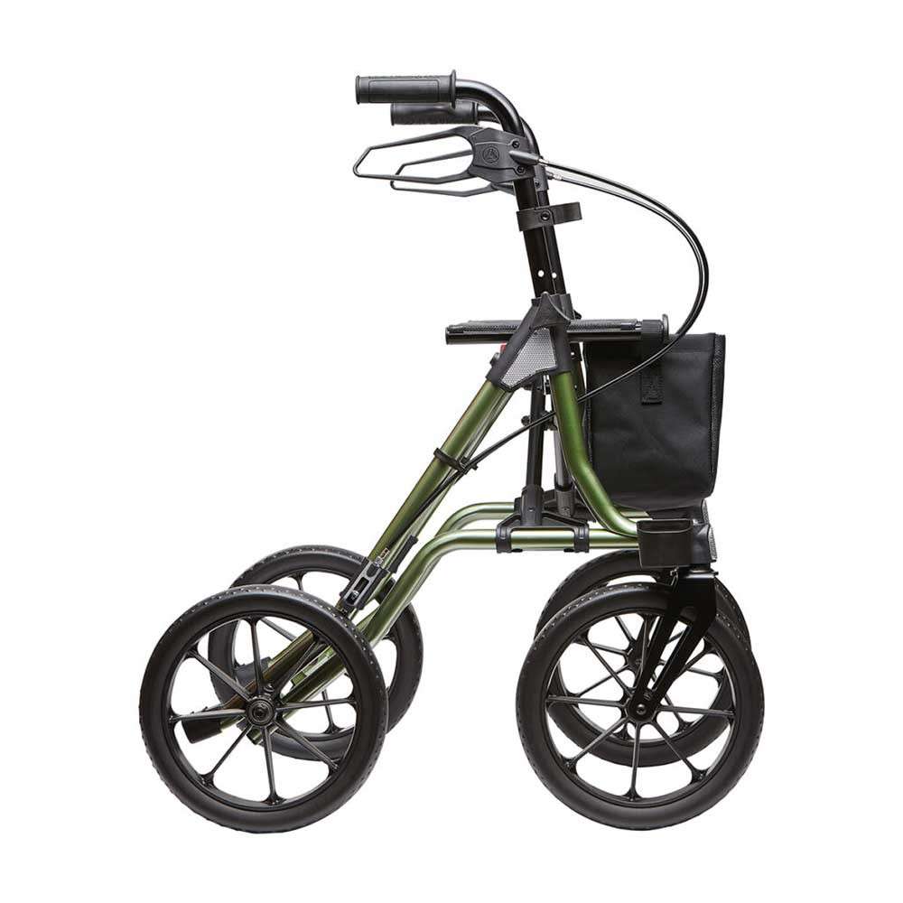 Dietz TAiMA XC Lightweight Rollator With PU Tires Side