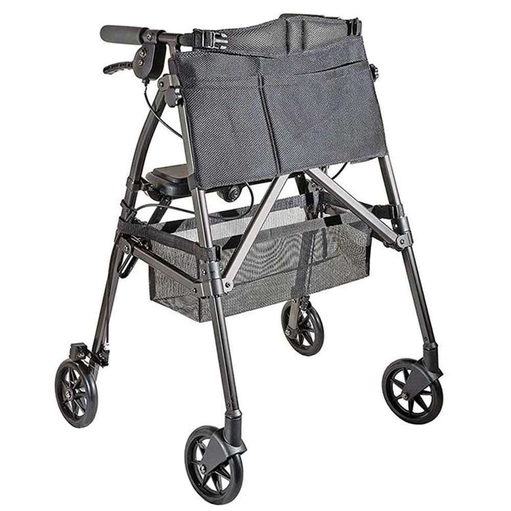 EZ Fold N Go Rollator Black