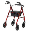 Performance Health Days 100 Series Rollator Red Rear