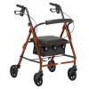 Performance Health Days 100 Series Rollator Orange Rear