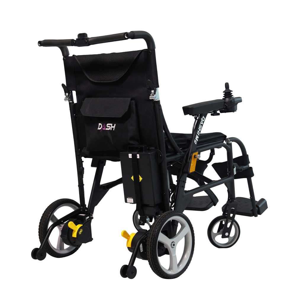 R Healthcare Dash Dashi MG Ultra Lightweight Folding Powerchair