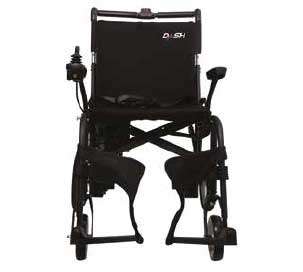 R Healthcare Dash Dashi MG Ultra Lightweight Folding Powerchair - Attendant Control