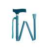 Silicone Handle Folding Stick Teal