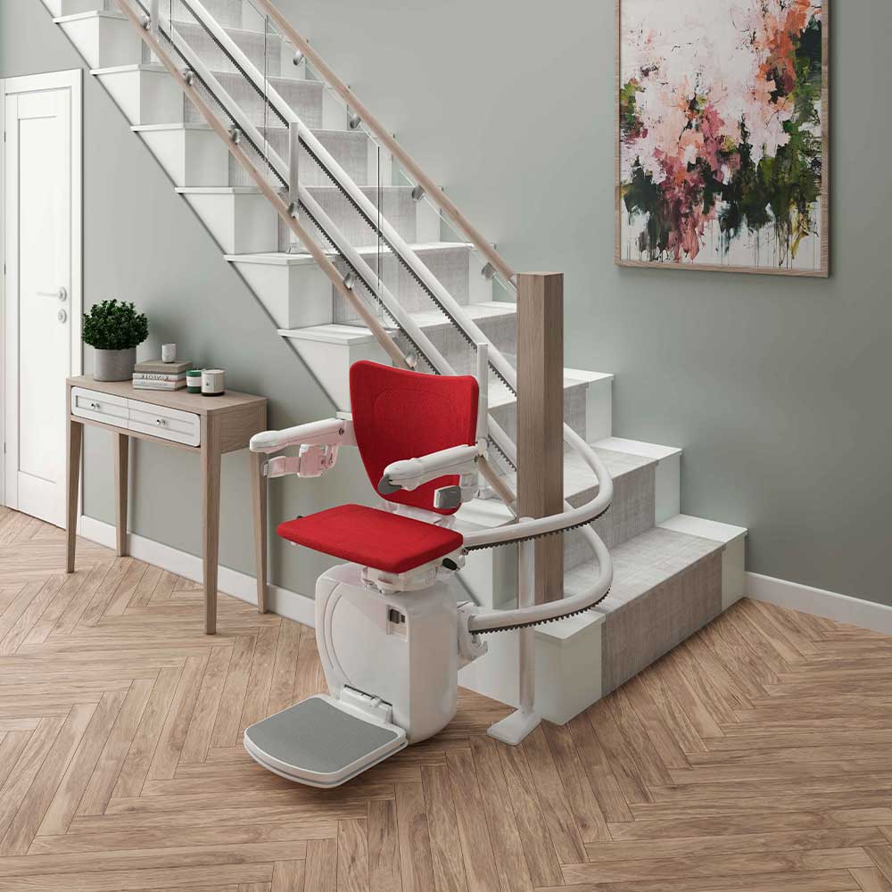 Curved Stairlifts Handicare 4000