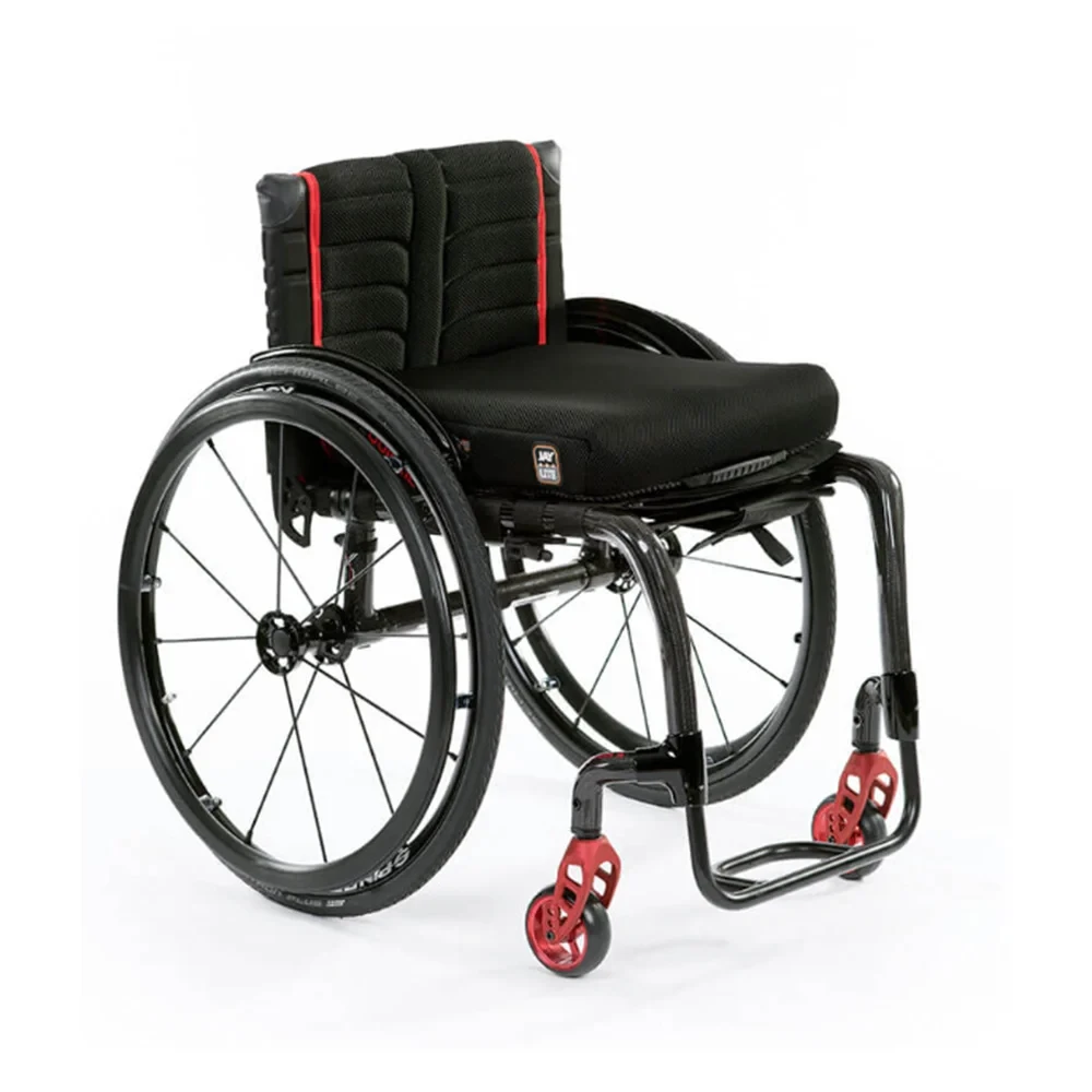 Quickie Krypton F Wheelchair Red Front Right