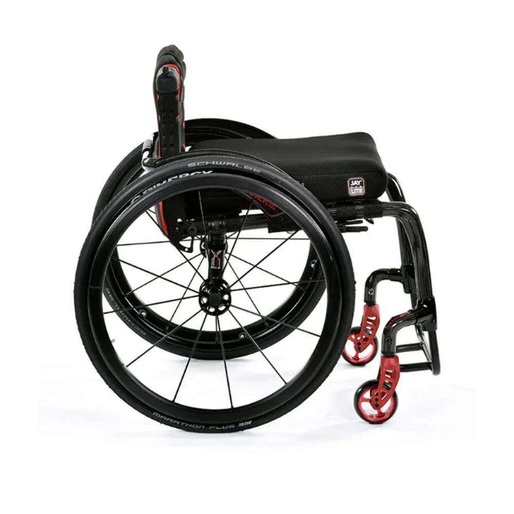 Quickie Krypton F Wheelchair Red Side Right