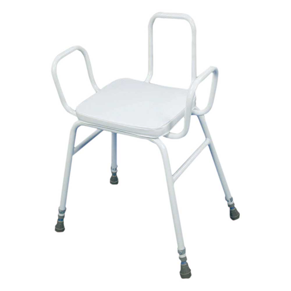 Malling Perching Stool with Back and Arms