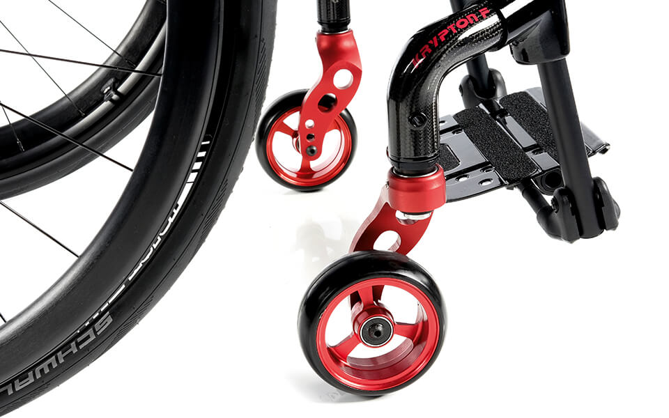 Quickie Krypton F Folding Wheelchair is made with revolutionary engineering