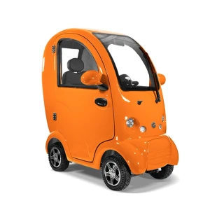 Scooterpac Cabin Car Mk2 Mobility Scooter Orange