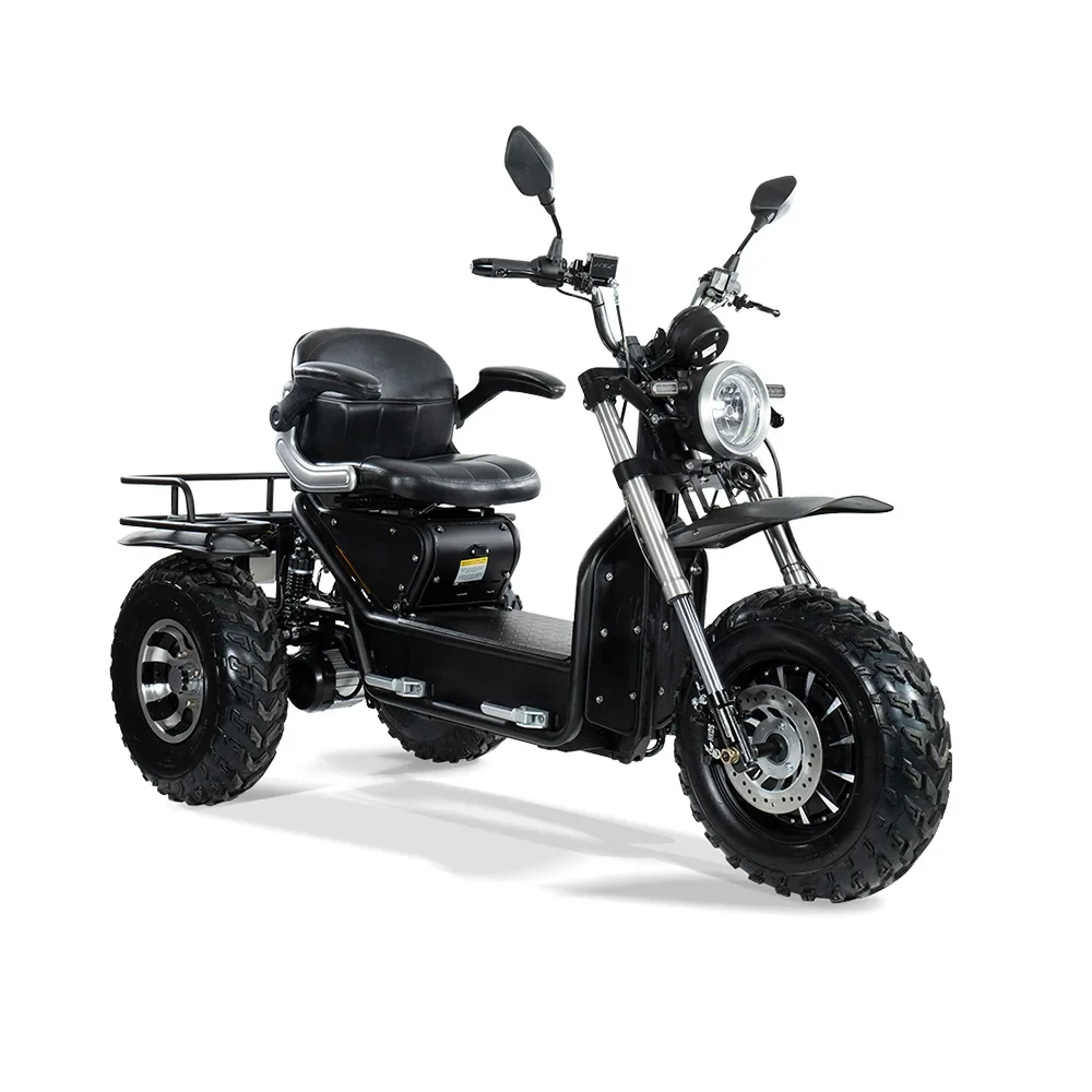 Scooterpac Invader Off Road Mobility Scooter in Black Right