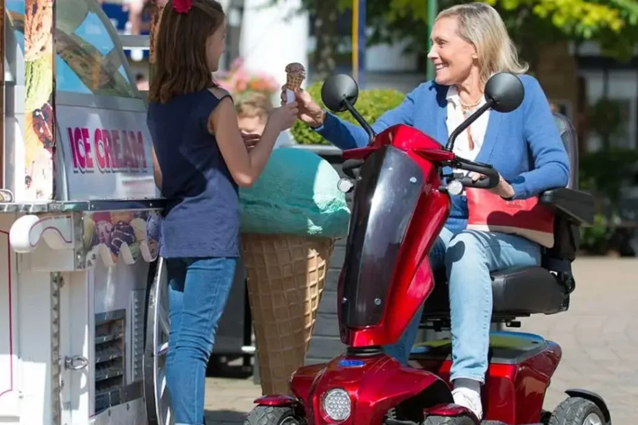 TGA Vite Lite Mobility Scooter helps you enjoy the days by getting outside