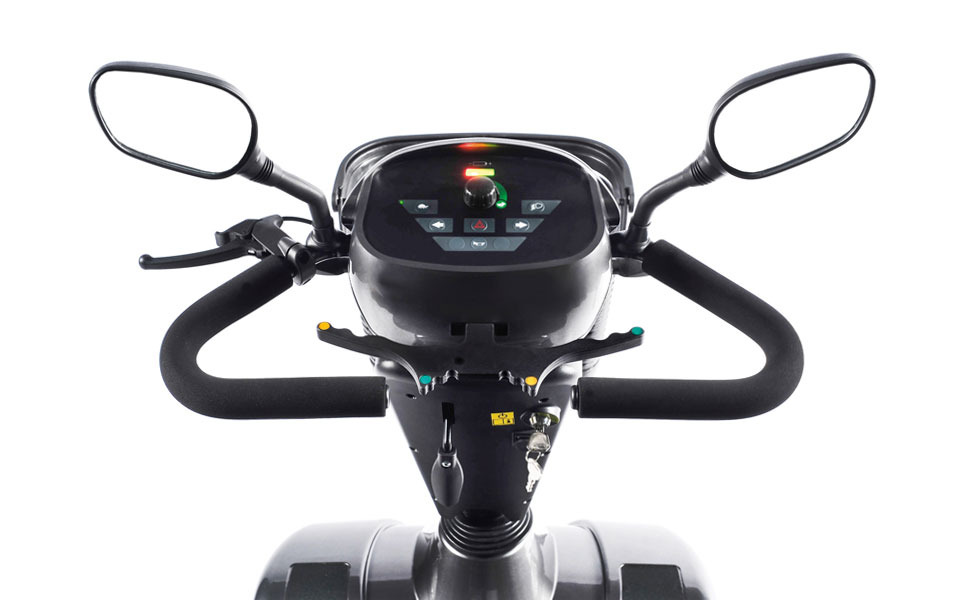 Sunrise Medical Sterling S425 Road Legal Mobility Scooter has intuitive controls designed with the user in mind