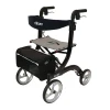 Drive DeVilbiss Nitro 4 Wheel Rollator Black