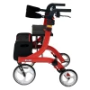 Drive DeVilbiss Nitro 4 Wheel Rollator Red Side