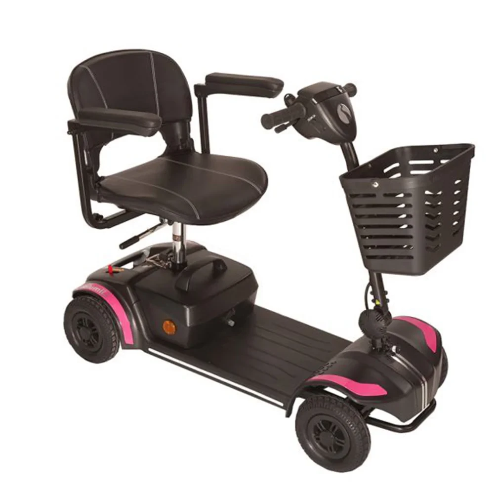 Electric Mobility Transportable Mobiltiy Scooter VelumiLi Pink