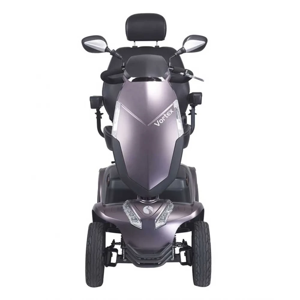 Electric Mobility Vortex Performance Mobility Scooter in Metallic Heather Front