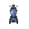 Electric Mobility Vortex Performance Mobility Scooter in Titanium Blue Front