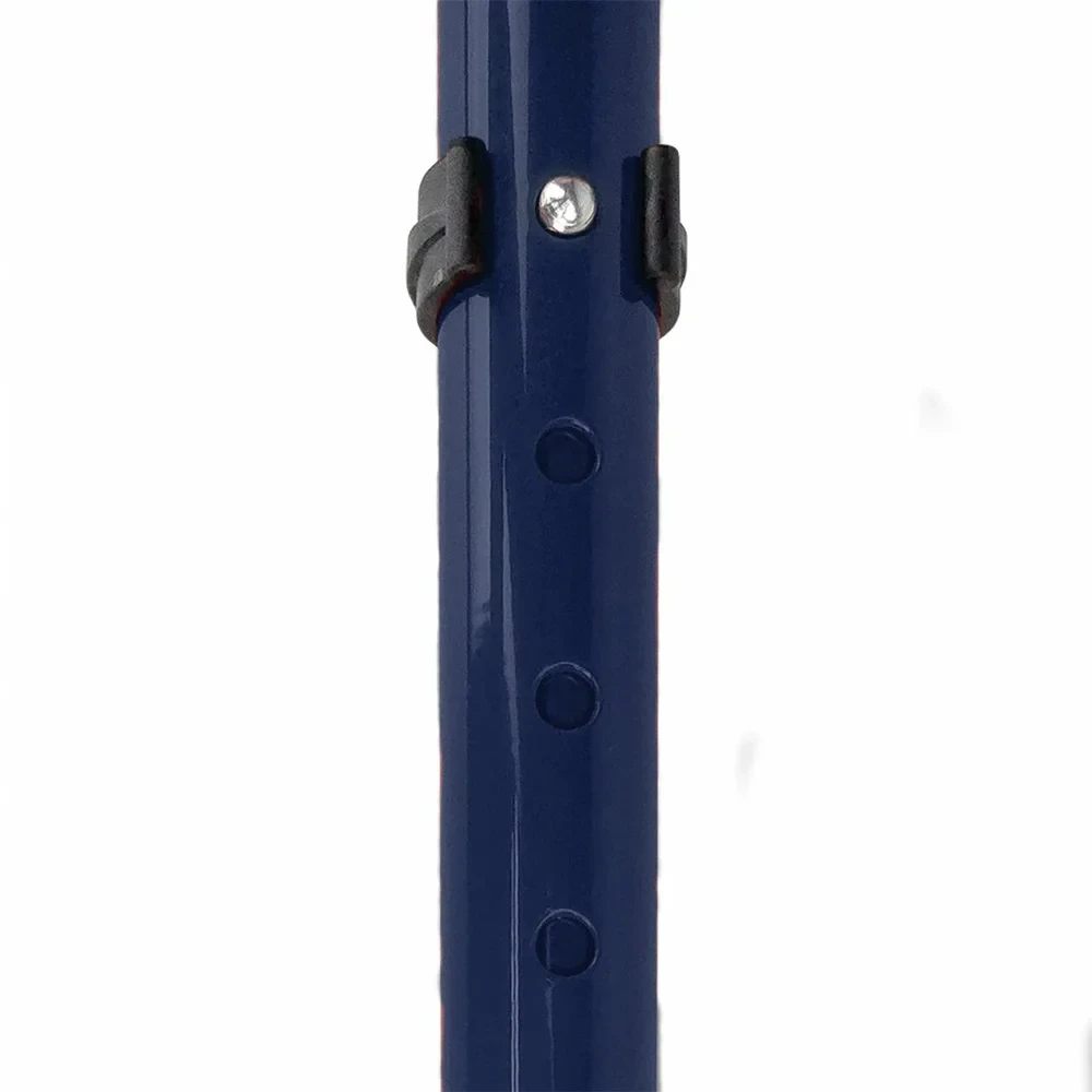 Flexyfoot Soft Grip Double Adjustable Crutches Blue Height Adjustable