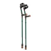 Flexyfoot Comfort Grip Double Adjustable Crutches Green