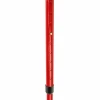 Flexyfoot Comfort Grip Open Cuff Crutches Pair Red Adjustable