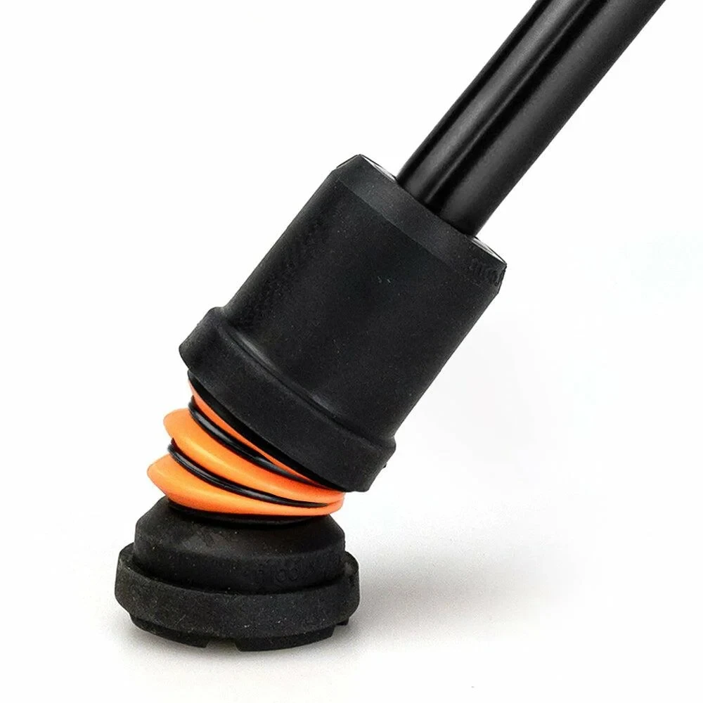 Flexyfoot Shock Absorbing Crutch Ferrule Black 3