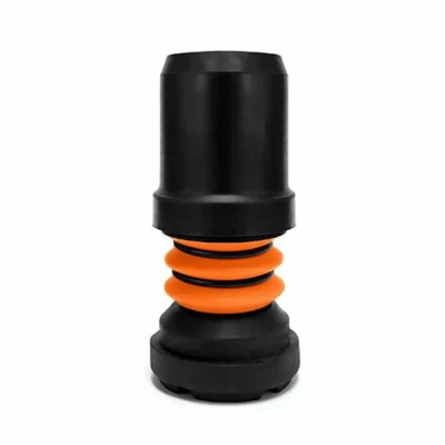 Flexyfoot Shock Absorbing Crutch Ferrule Black