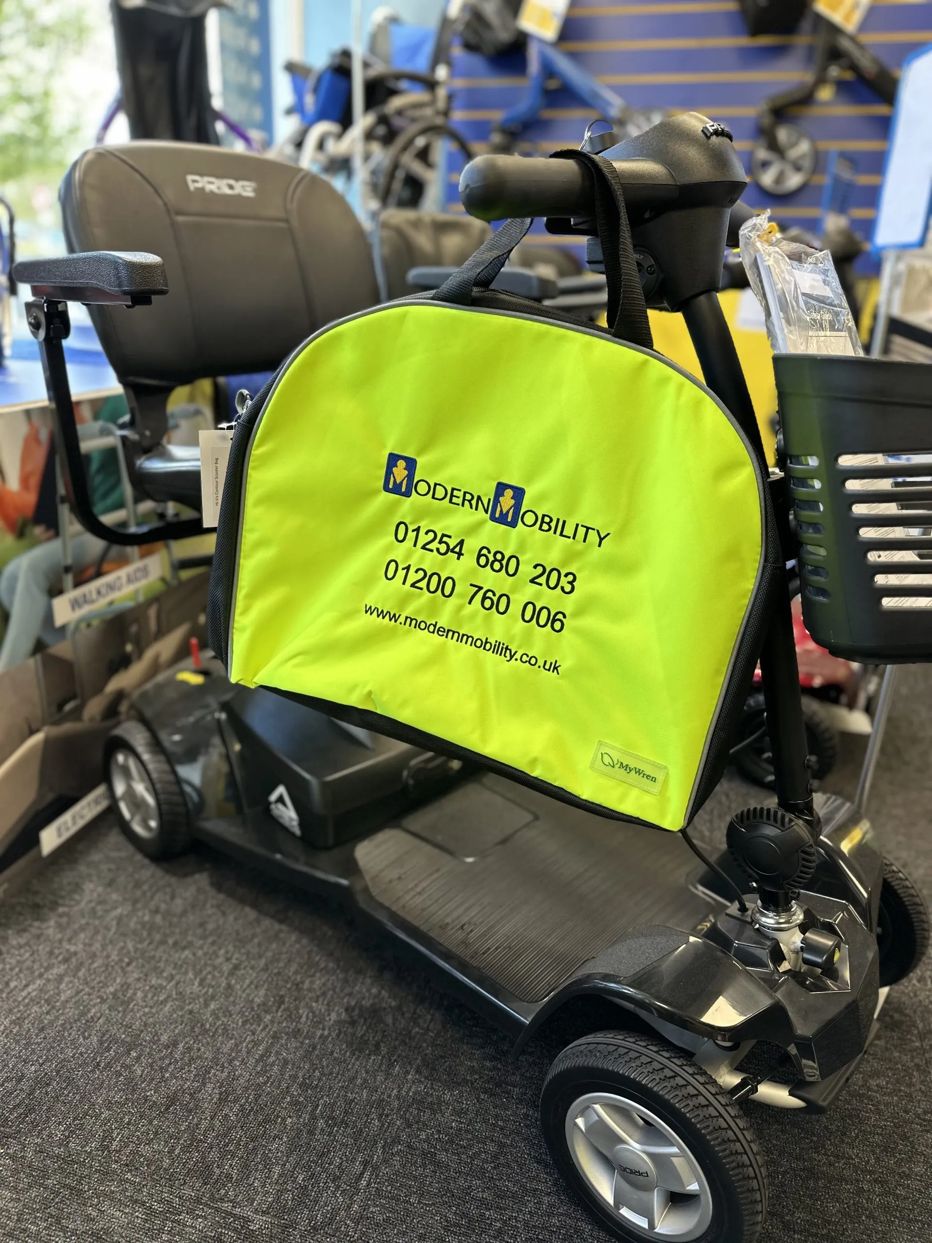 Hi-Vis Flexi Scooter & Powerchair Bag Small