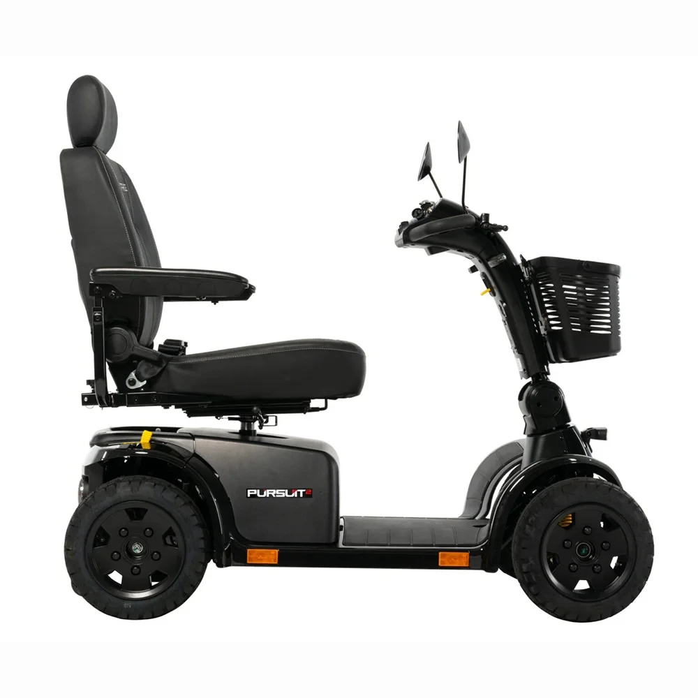 Pride Mobility Pursuit 2.0 Mobility Scooter Black Right