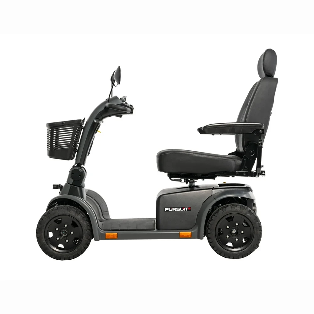 Pride Mobility Pursuit 2.0 Mobility Scooter Grey Left