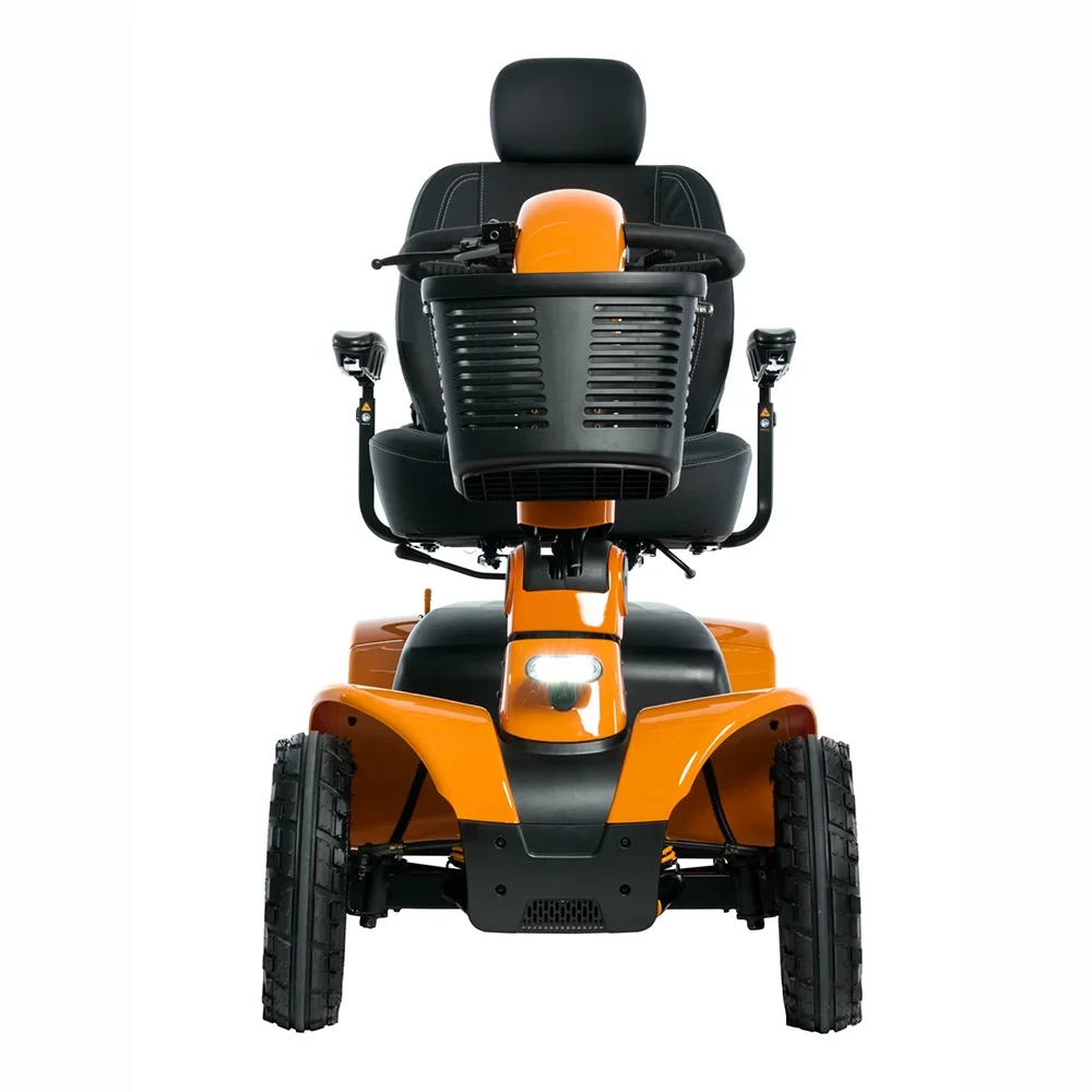 Pride Mobility Pursuit 2.0 Mobility Scooter Sunset Orange Front