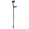 Flexyfoot Carbon Fibre Folding Crutches Black