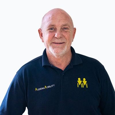 Meet the team - Andrew Ainsworth Blackburn & Clitheroe Mobility Operations Technician Modern Mobility Mobility Specialists