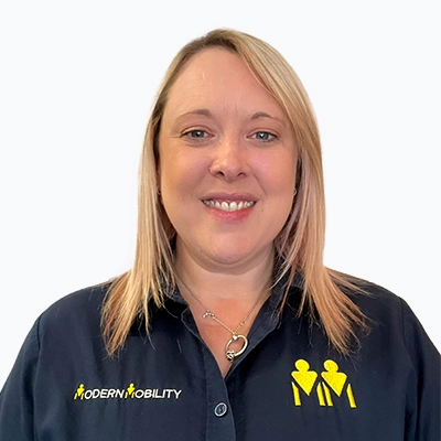 Meet the team - Beckie Measures Leicester Sales Advisor Modern Mobility Mobility Specialists