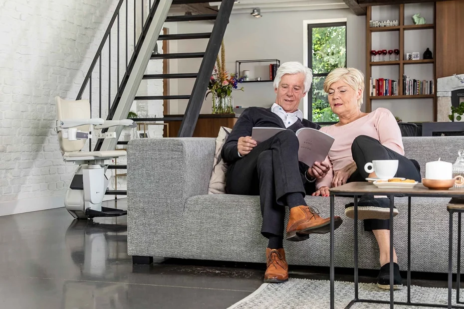 Stairlift in Living Room