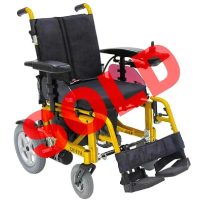 Kymco-Vivio-Powerchair-Yellow Sold