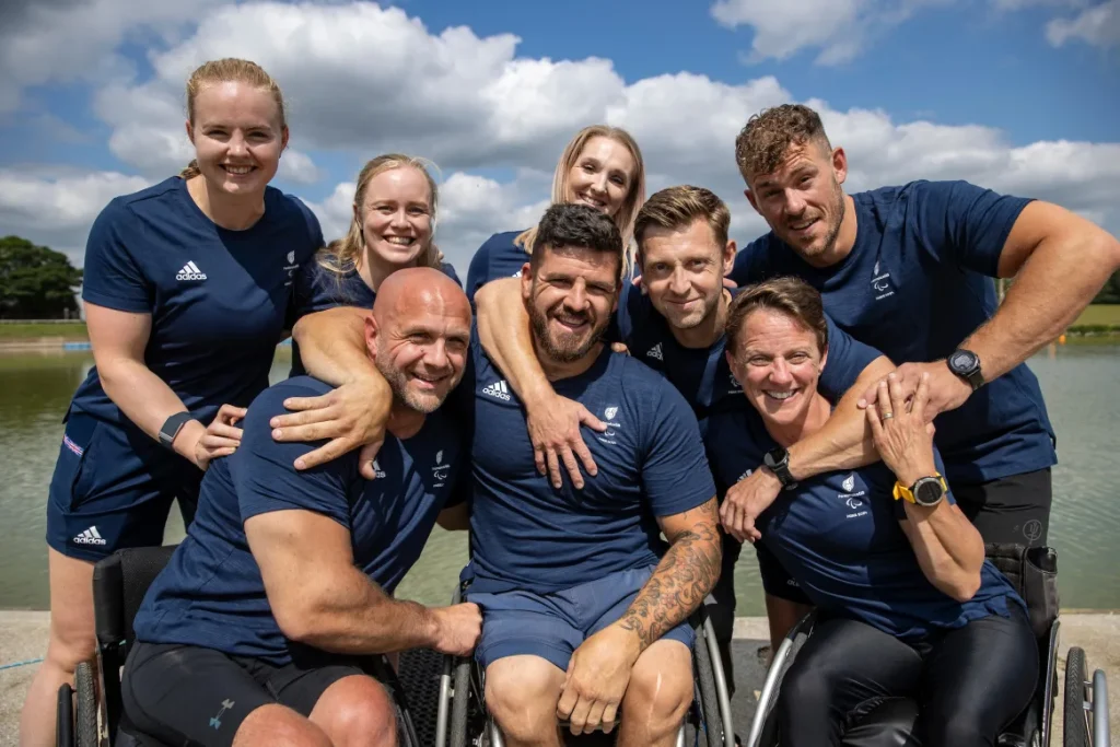 Paralympics Para canoe squad