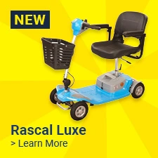 New Rascal Luxe Mobility Scooter | Available at Modern Mobility | Learn More