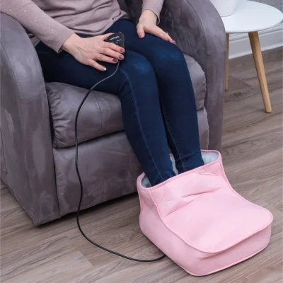 Aidapt Electric Dual Speed Soft Massaging Foot Boot with Heat