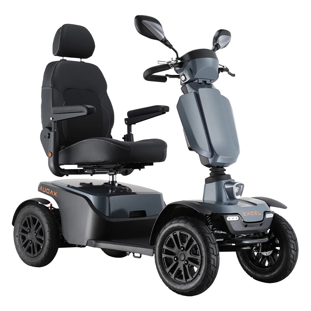 Excel Audax Mobility Scooter Thunder Grey